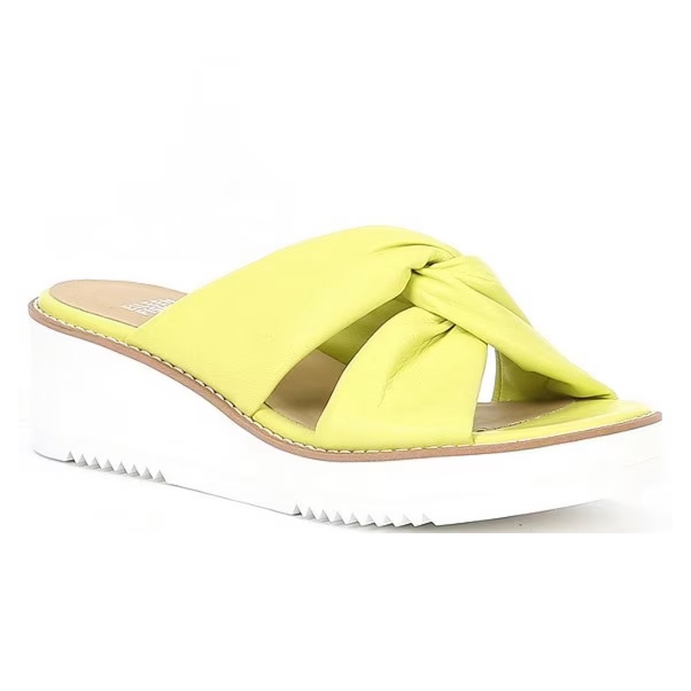 Eileen Fisher Lime Green Sandals